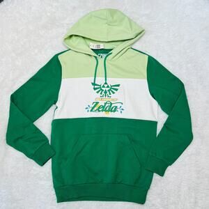 NINTENDO THE LEGEND OF ZELDA HYRULE CREST HOODIE SIZE SMALL BOXLUNCH